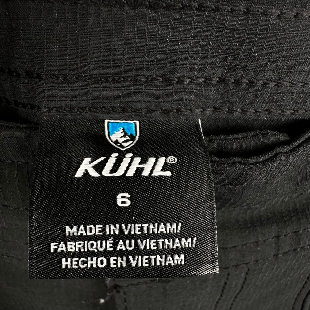 Kuhl Women's Horizon Shorts Rip Stop Hiking Camping Outdoor Navy Size 6 Gorpcore - Picture 10 of 15